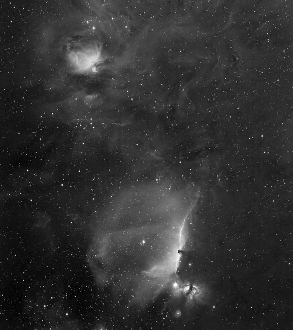 IC 405/IC410 h-alpha